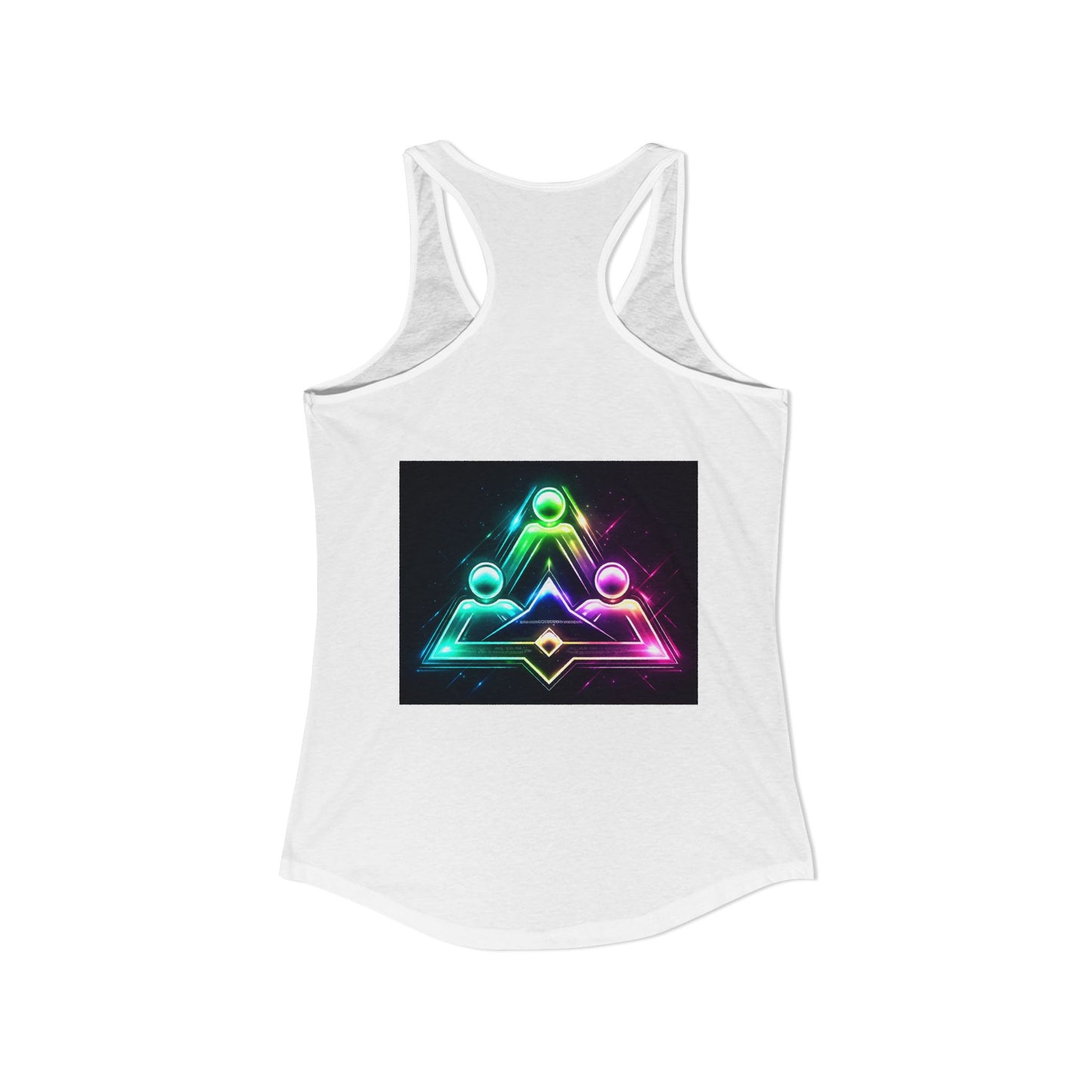 True strength don’t need numbers Women's Ideal Racerback Tank