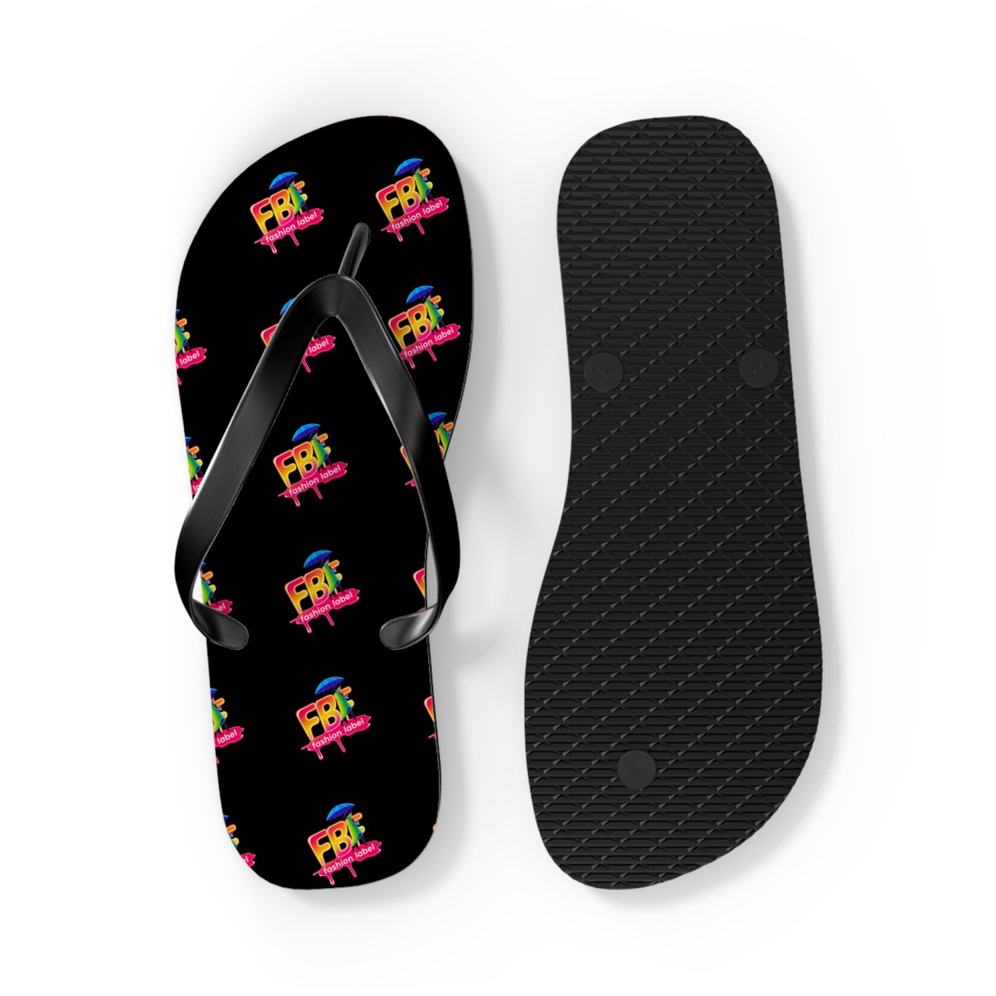Colorful Fun Flip Flops for Beach Days, Summer Outfits, Pool Parties, Vacation, Gift for Her