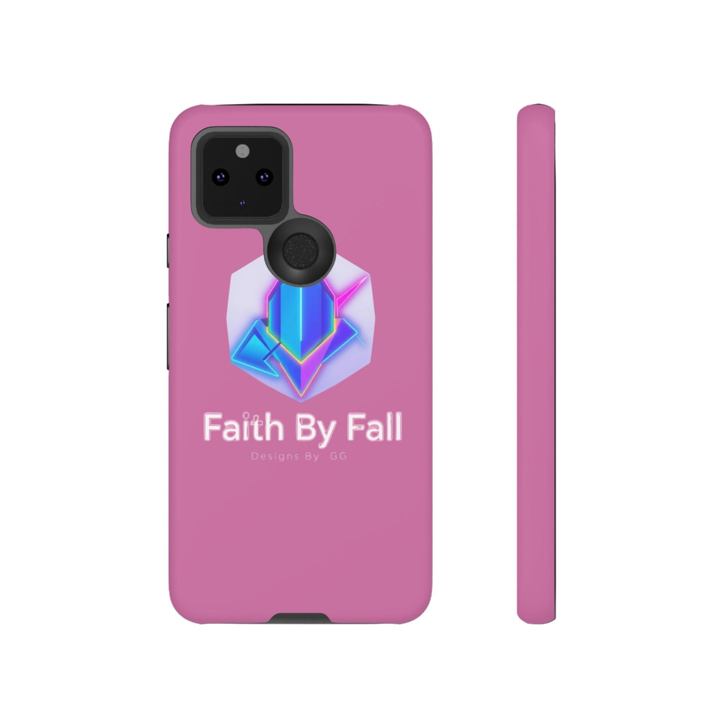 Vibrant Phone Case with Motivational Design - Faith By Fall, Colorful Phone Cover, Customizable Mobile Accessory, Unique Gift Idea, [...]
