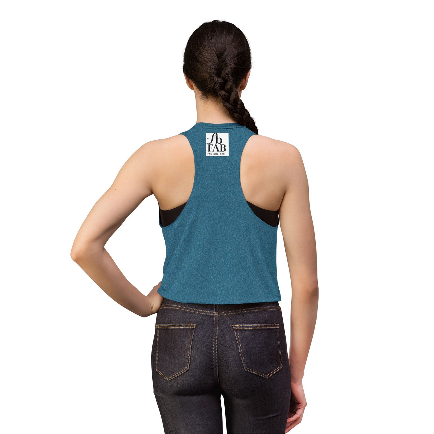 Dragon Logo Crop Top — "Italy to NY We Make It Live" Neon Graphic