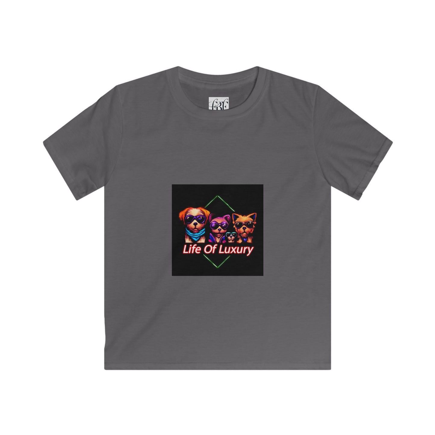 Kids Luxury Life Tee, Fun Tee for Children, Luxury Pet Design Tee, Gift for Pet Lovers, Cute Kids Clothing