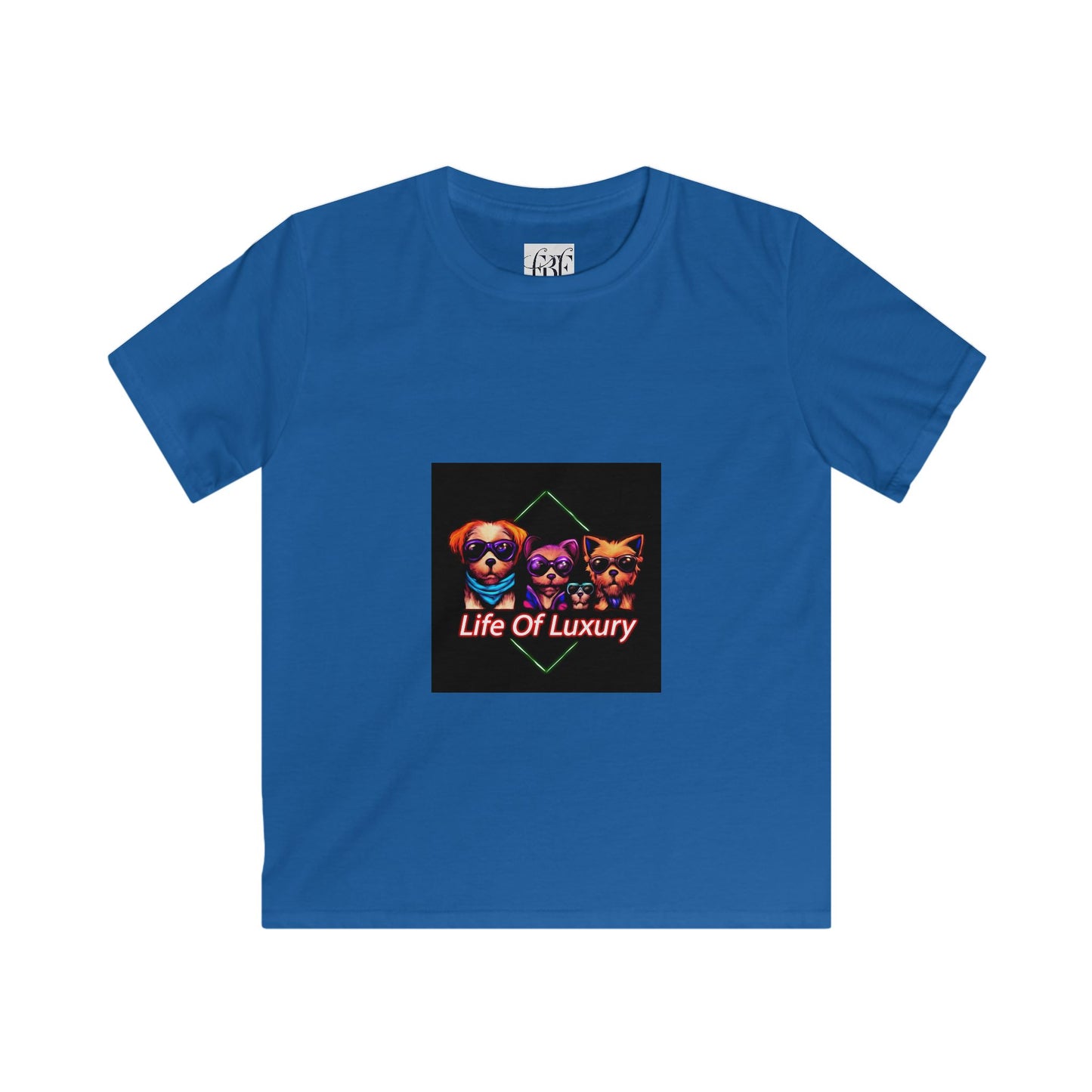 Kids Luxury Life Tee, Fun Tee for Children, Luxury Pet Design Tee, Gift for Pet Lovers, Cute Kids Clothing