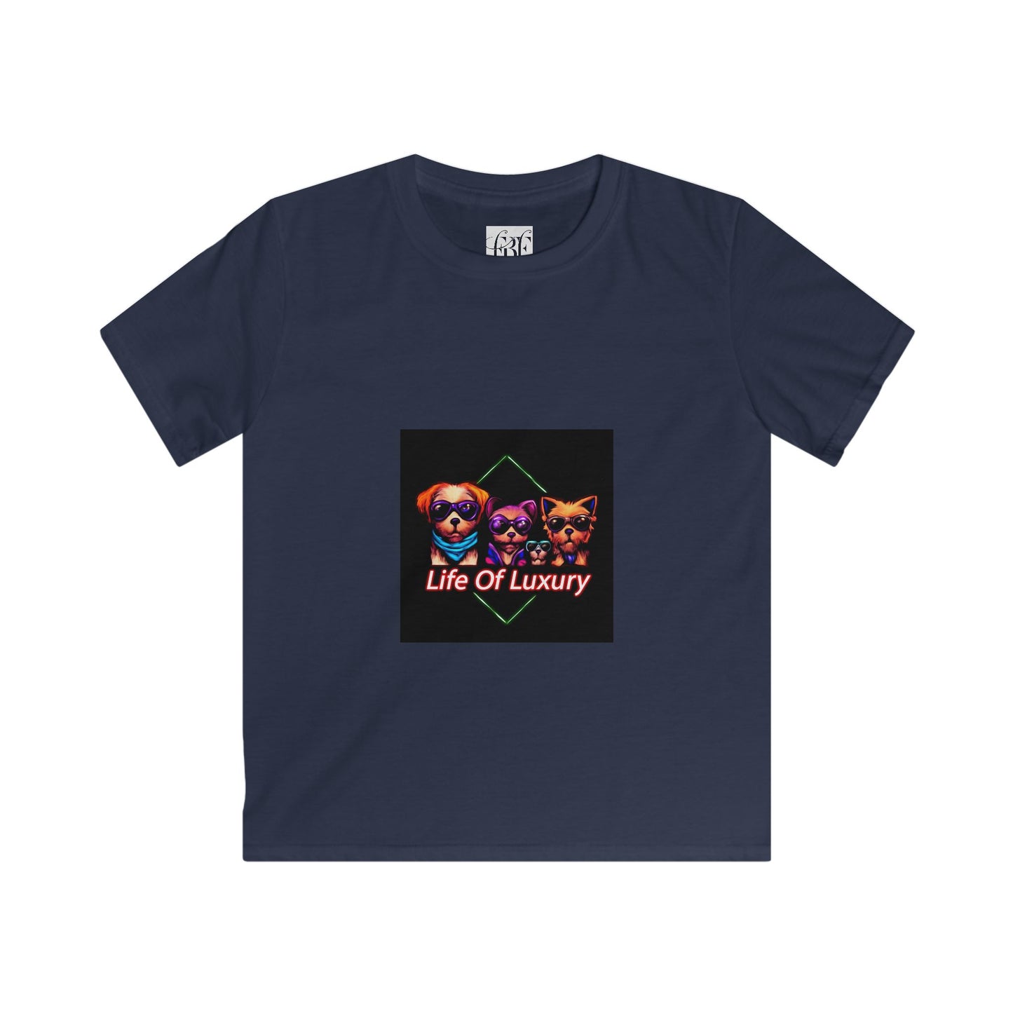 Kids Luxury Life Tee, Fun Tee for Children, Luxury Pet Design Tee, Gift for Pet Lovers, Cute Kids Clothing
