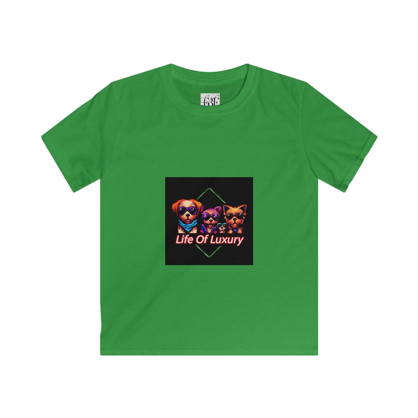 Kids Luxury Life Tee, Fun Tee for Children, Luxury Pet Design Tee, Gift for Pet Lovers, Cute Kids Clothing