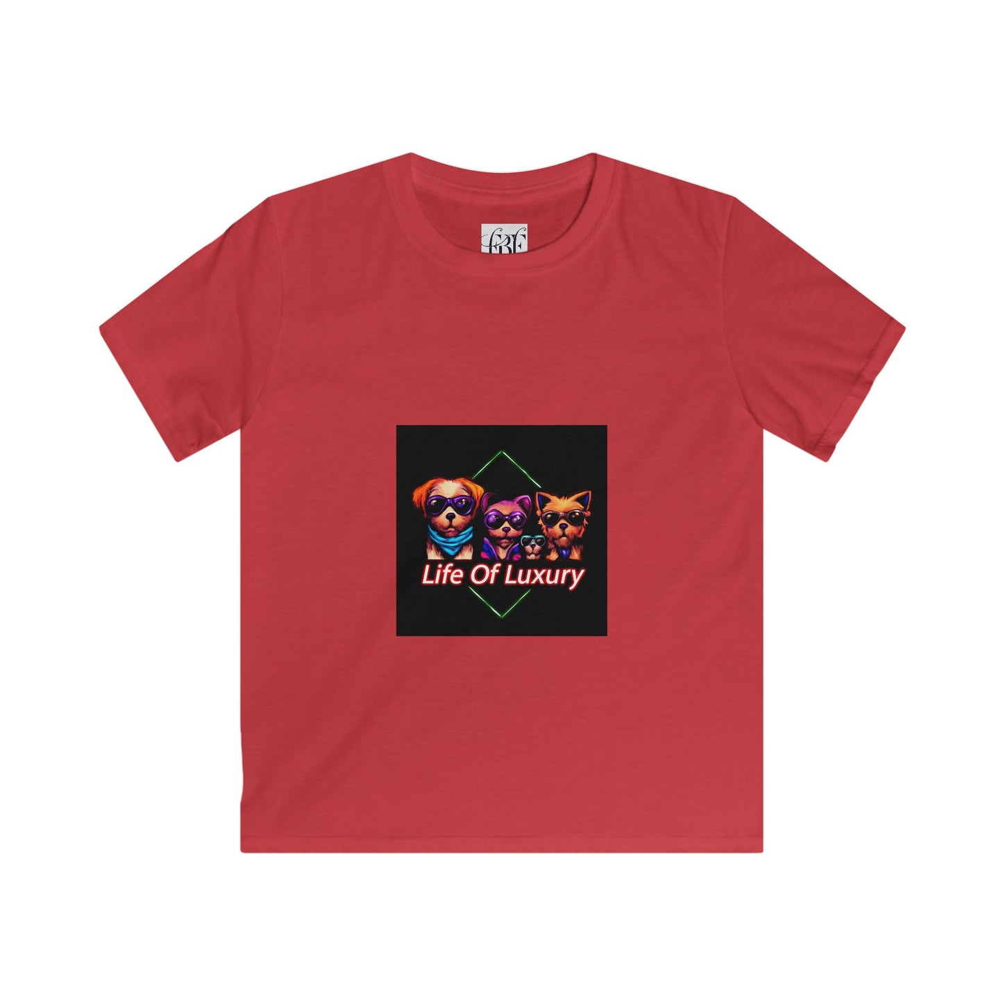 Kids Luxury Life Tee, Fun Tee for Children, Luxury Pet Design Tee, Gift for Pet Lovers, Cute Kids Clothing