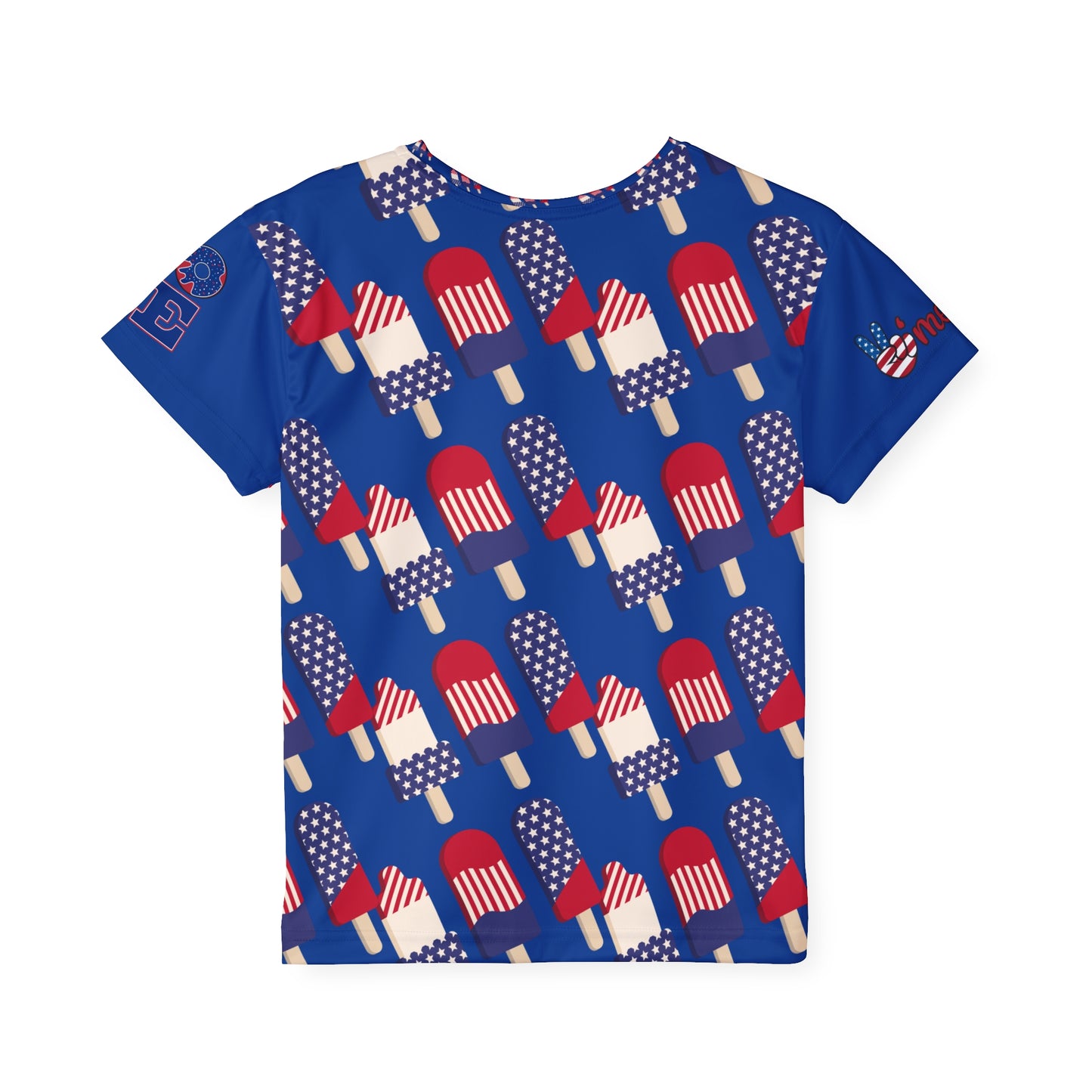 Peace to America Kids Sports Jersey (AOP)