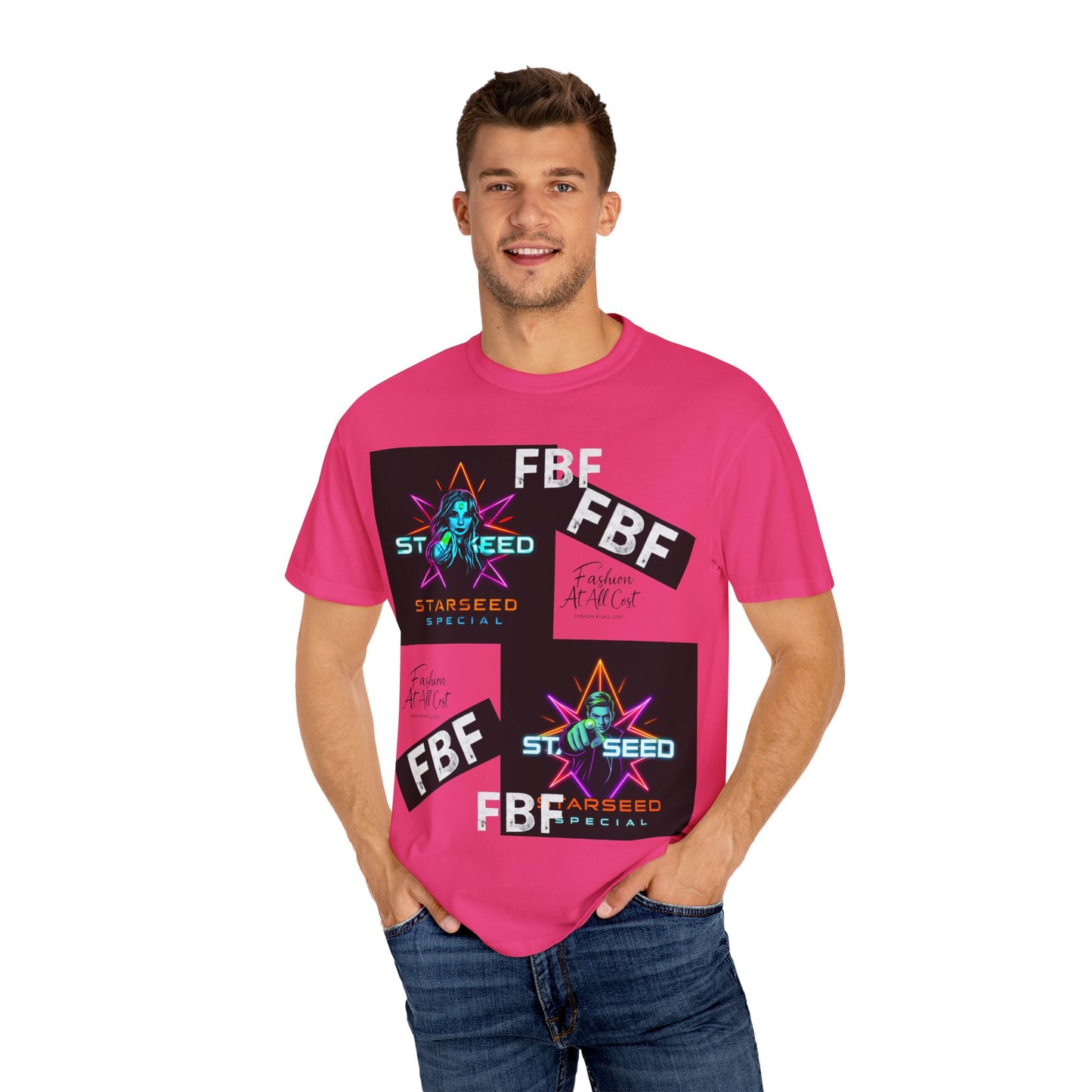 Garment-Dyed T-shirt, Trendy Graphic Tee, Casual Streetwear, Gift for Fashion Lovers, Unisex Style, Everyday Wear
