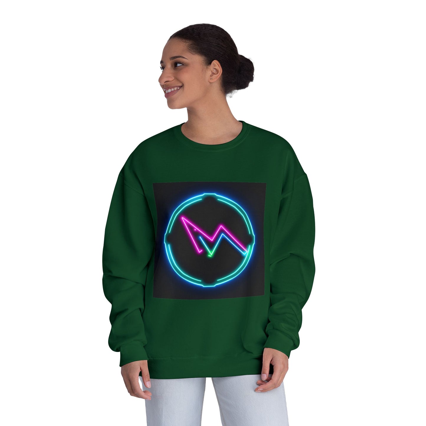 Neon Pulse Unisex Crewneck Sweatshirt