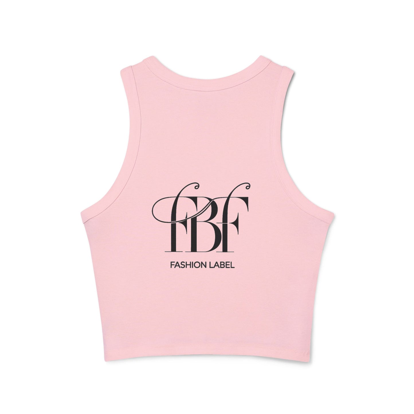 Chic Graphic Racer Tank Top, Casual Wear, Summer Essential, Trendy Apparel, Street Style, Festival Outfit