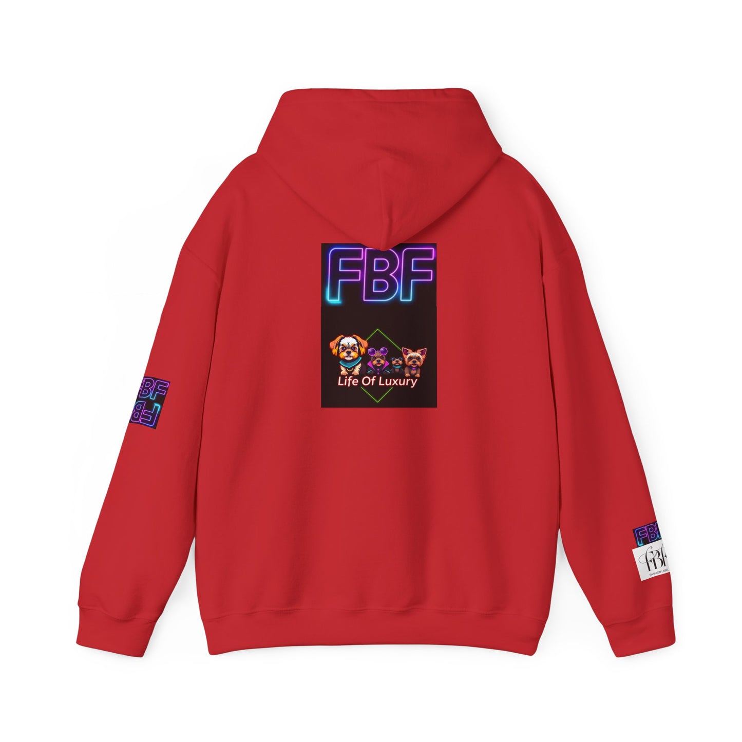 Luxury Life Unisex Hoodie - Cozy Sweatshirt for Pet Lovers, Gift for Birthdays, Everyday Wear, Chill Vibes, FBF Collection