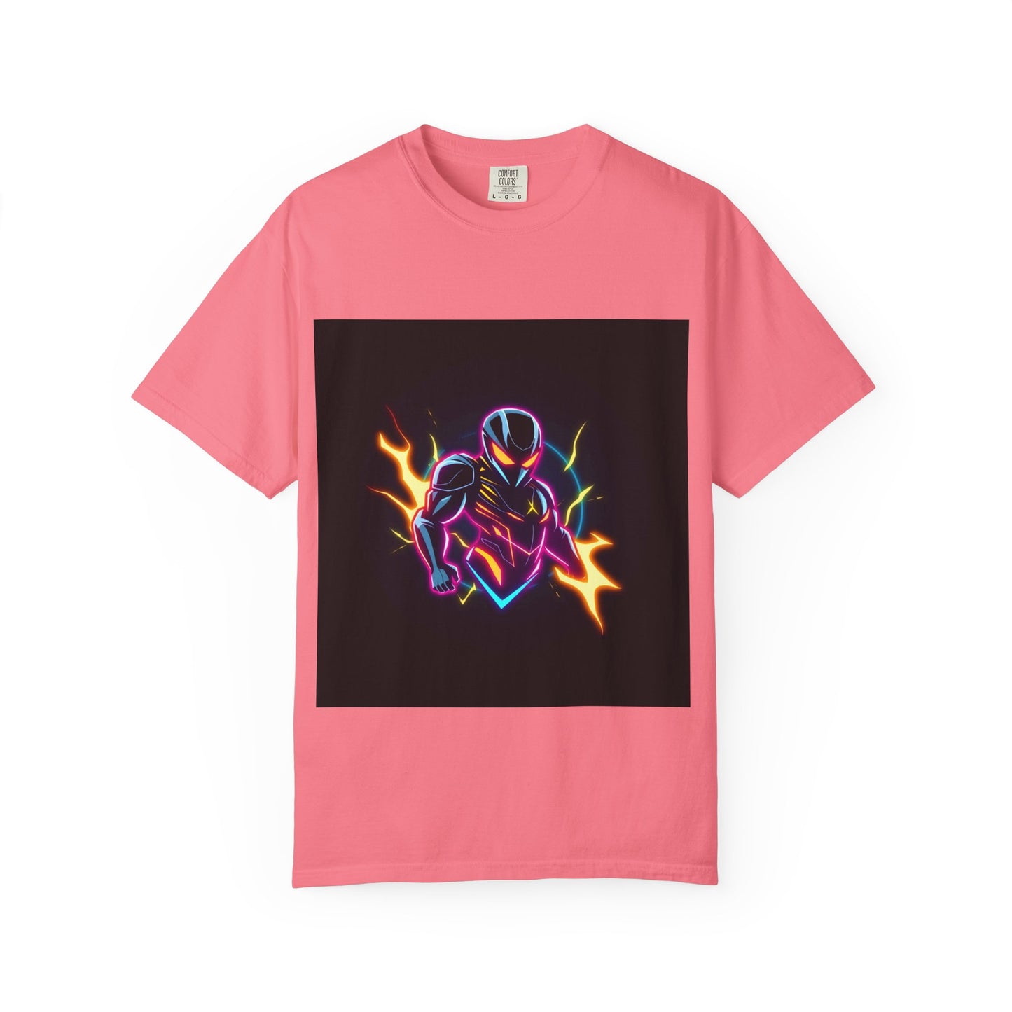 Vibrant Unisex Graphic T-Shirt, Cosmic Dreams Tee, Retro Neon Shirt, Stylish Casual Wear, Gift for Gamers & Dreamers