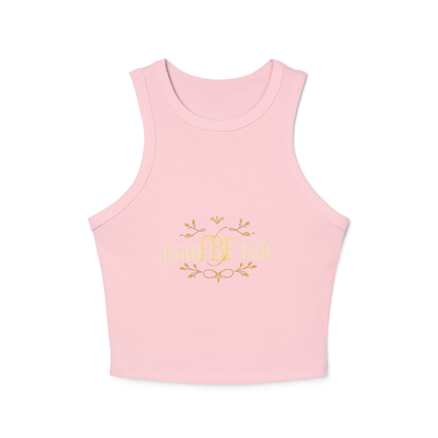 Faith & Fall Women's Racer Tank Top, Casual Summer Top, Inspirational Apparel, Fashion Tank, Gift for Her