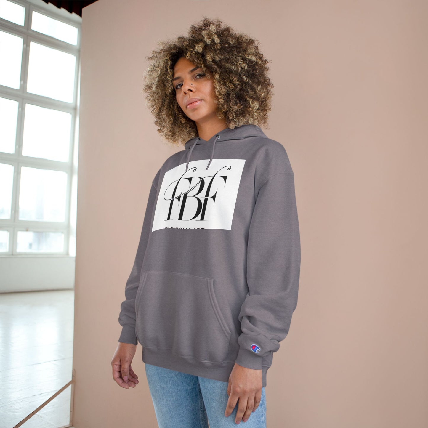 FBF Neon Champion Hoodie | Casual Streetwear for All Occasions