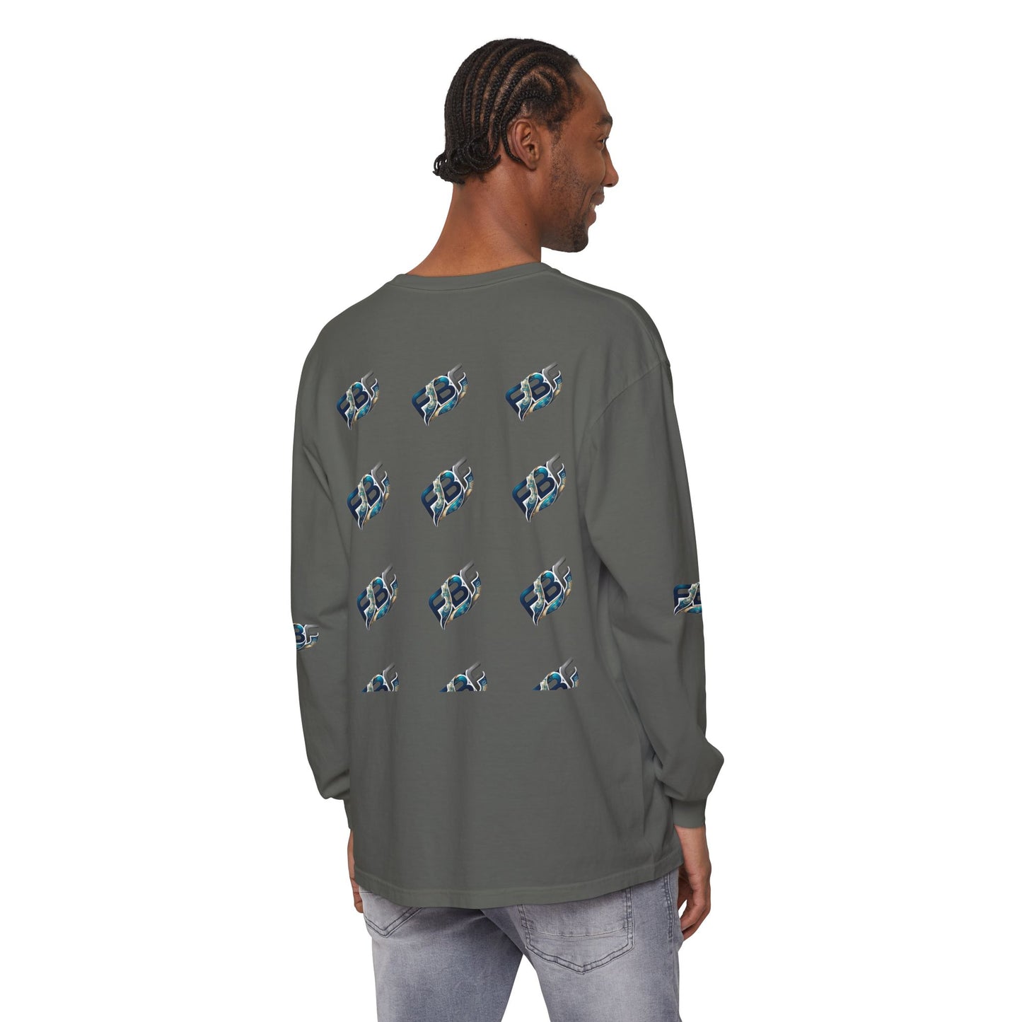FBF Logo Long Sleeve T‑Shirt — Graphic Streetwear Tee