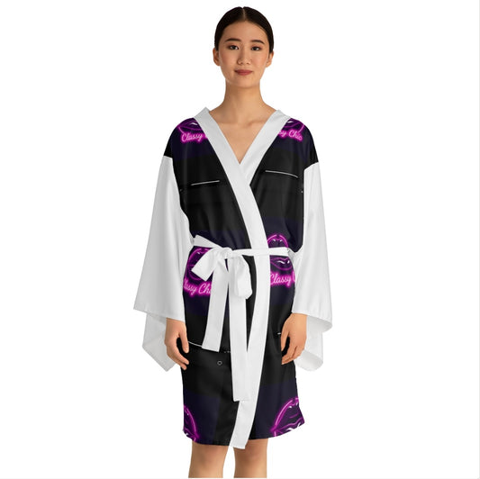 Long Sleeve Kimono Robe (AOP)