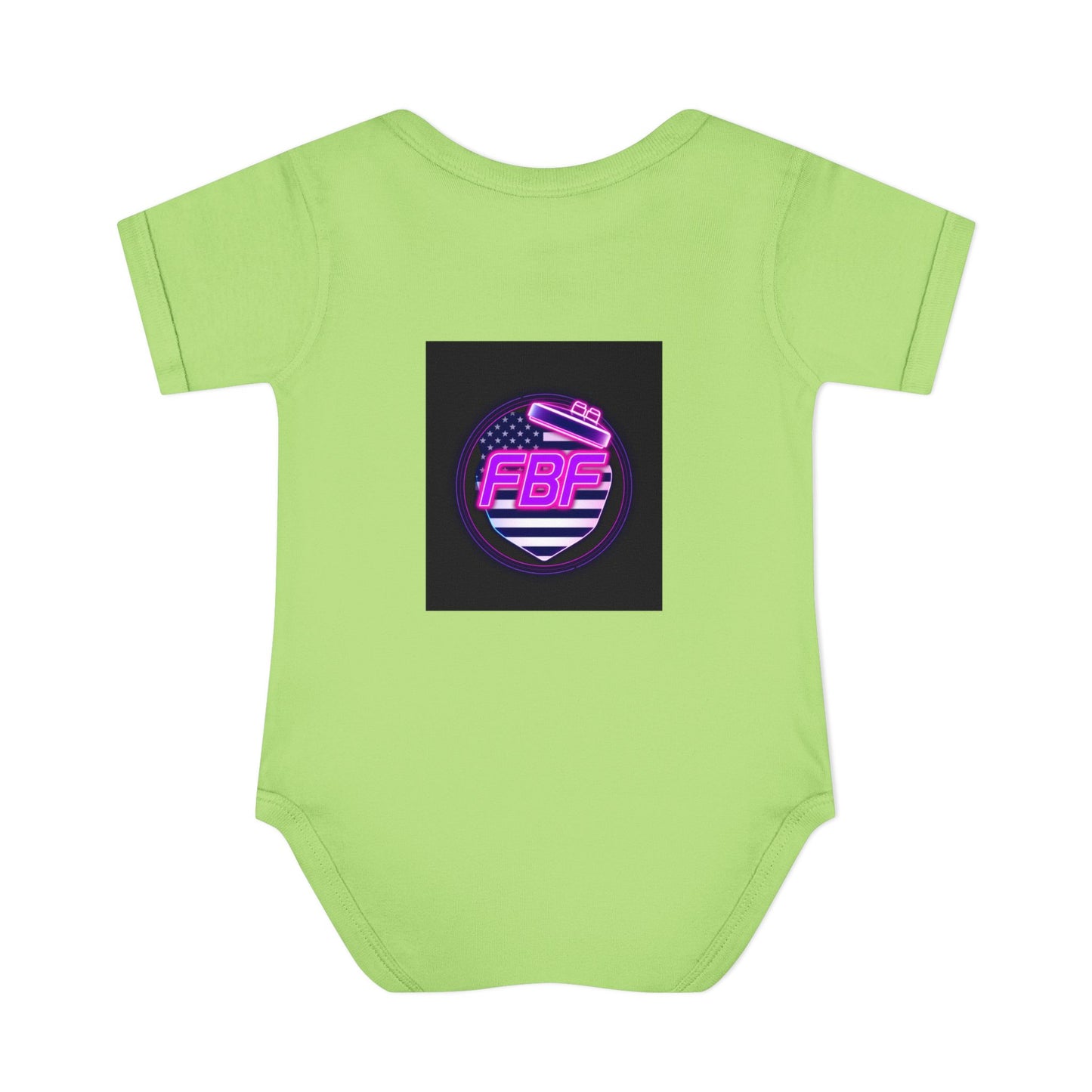 Neon Baby Bodysuit for Trendy Infants, Cool Graphic Onesie, Unique Baby Gift, Personalized Baby Outfit, Modern Infant Apparel