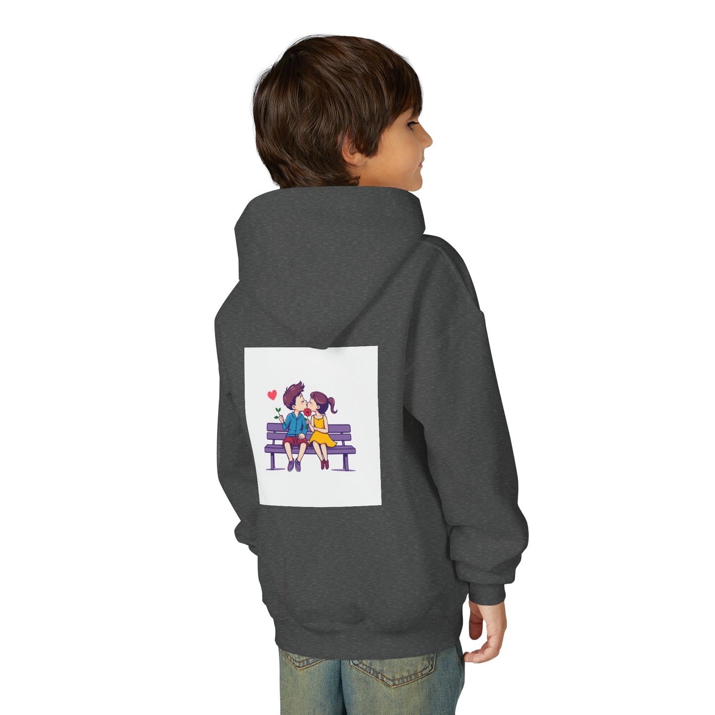 Youth Heavy Blend Hooded Sweatshirt