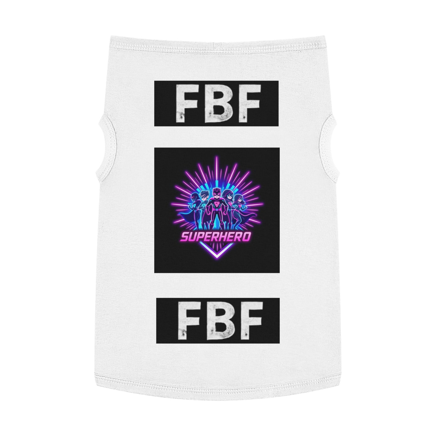 Superhero Pet Tank Top | Cute Dog Shirt, Pet Apparel for Comic Lovers, Gift for Pet Owners, Summer Wear, FBF Design