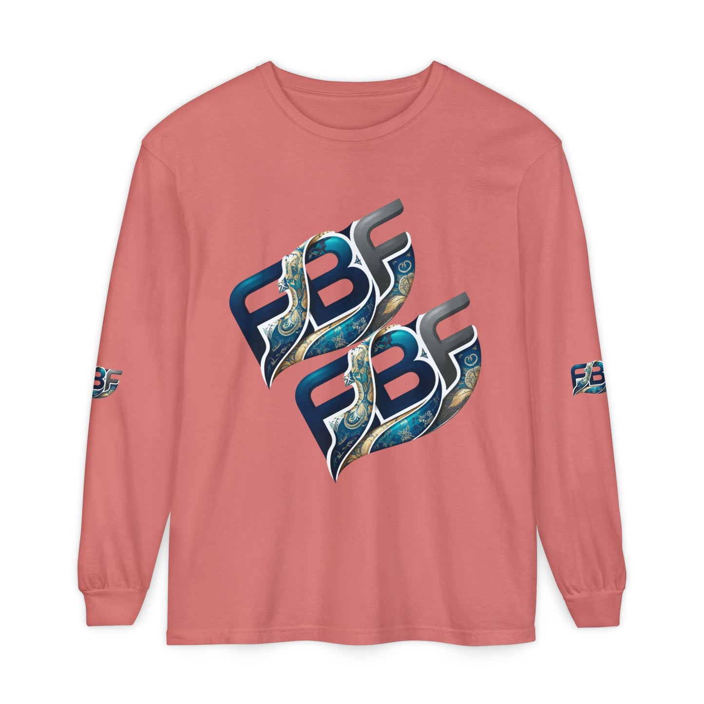 FBF Logo Long Sleeve T‑Shirt — Graphic Streetwear Tee