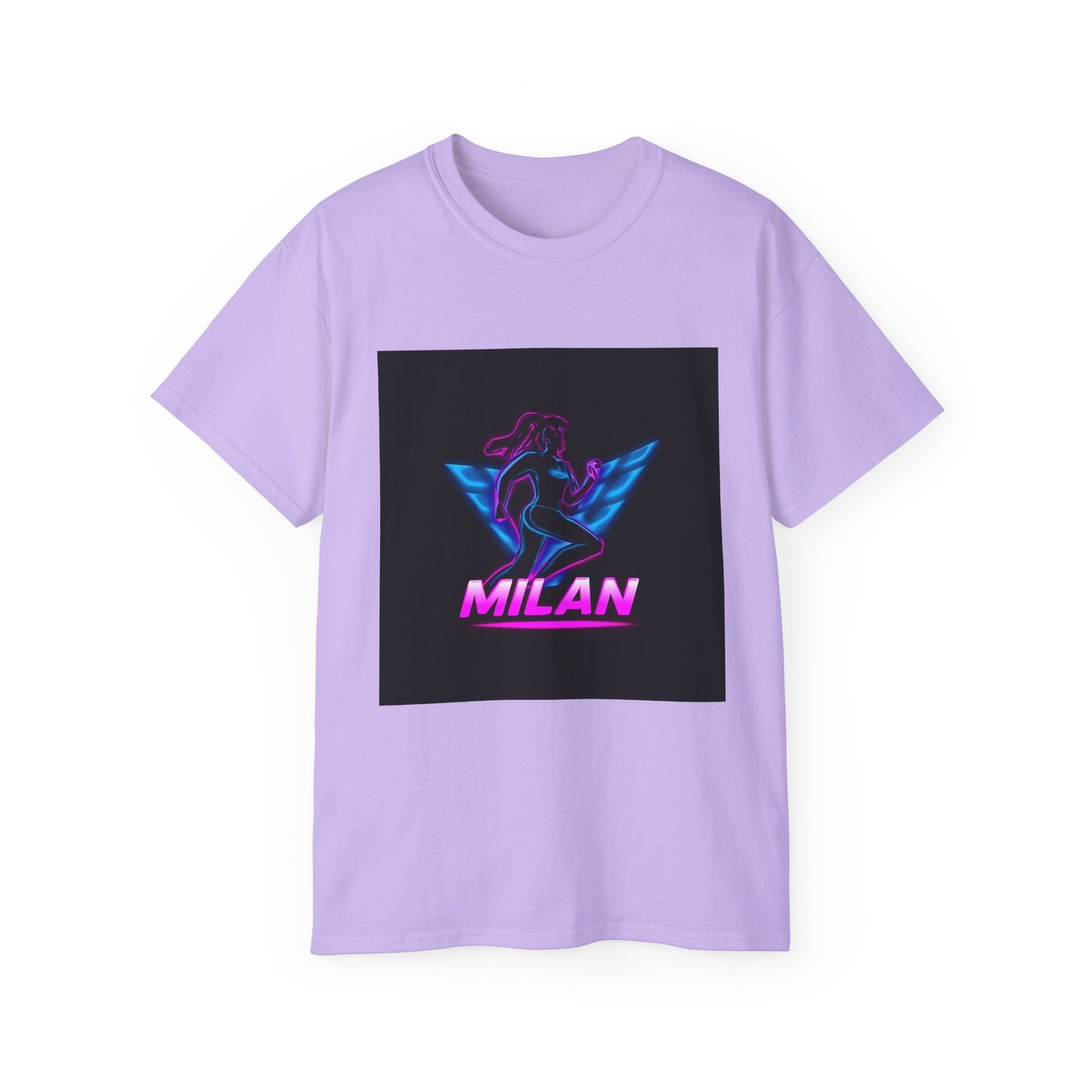 Milan Graphic Tee, Unisex Ultra Cotton T-Shirt, Retro Sportswear, Casual Streetwear, Birthday Gift, Unique Fashion Statement
