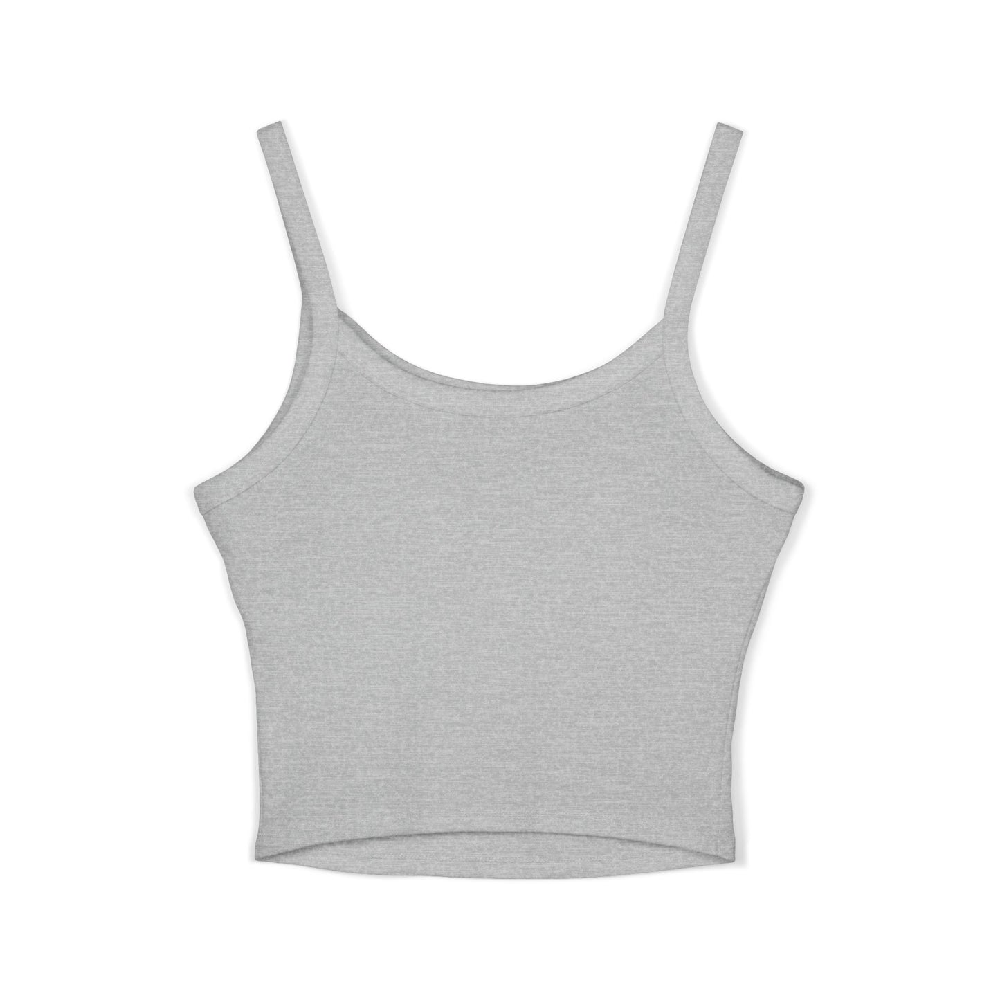 Women's Crop Tank Top — Colorful 'fb fab' Retro Swirl Graphic