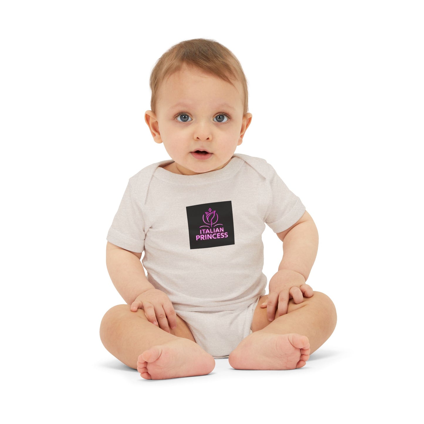 Stylish Infant Onesie for Italian Princesses, Baby Shower Gift, Cute Bodysuit, Newborn Outfit, Toddler Clothing