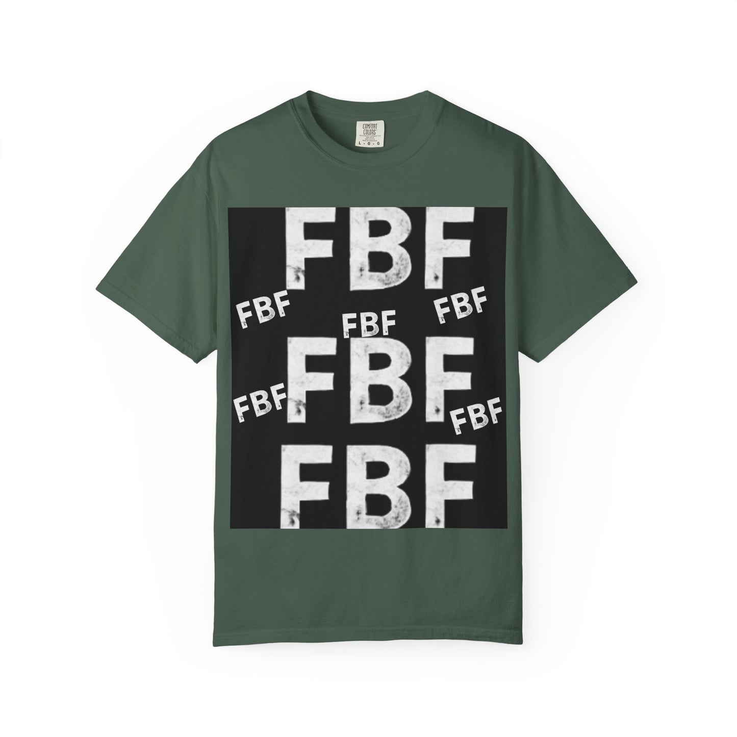 FBF Garment-Dyed Unisex T-shirt, Casual Wear, Graphic Tee, Street Style, Gift for Friends, All Occasions