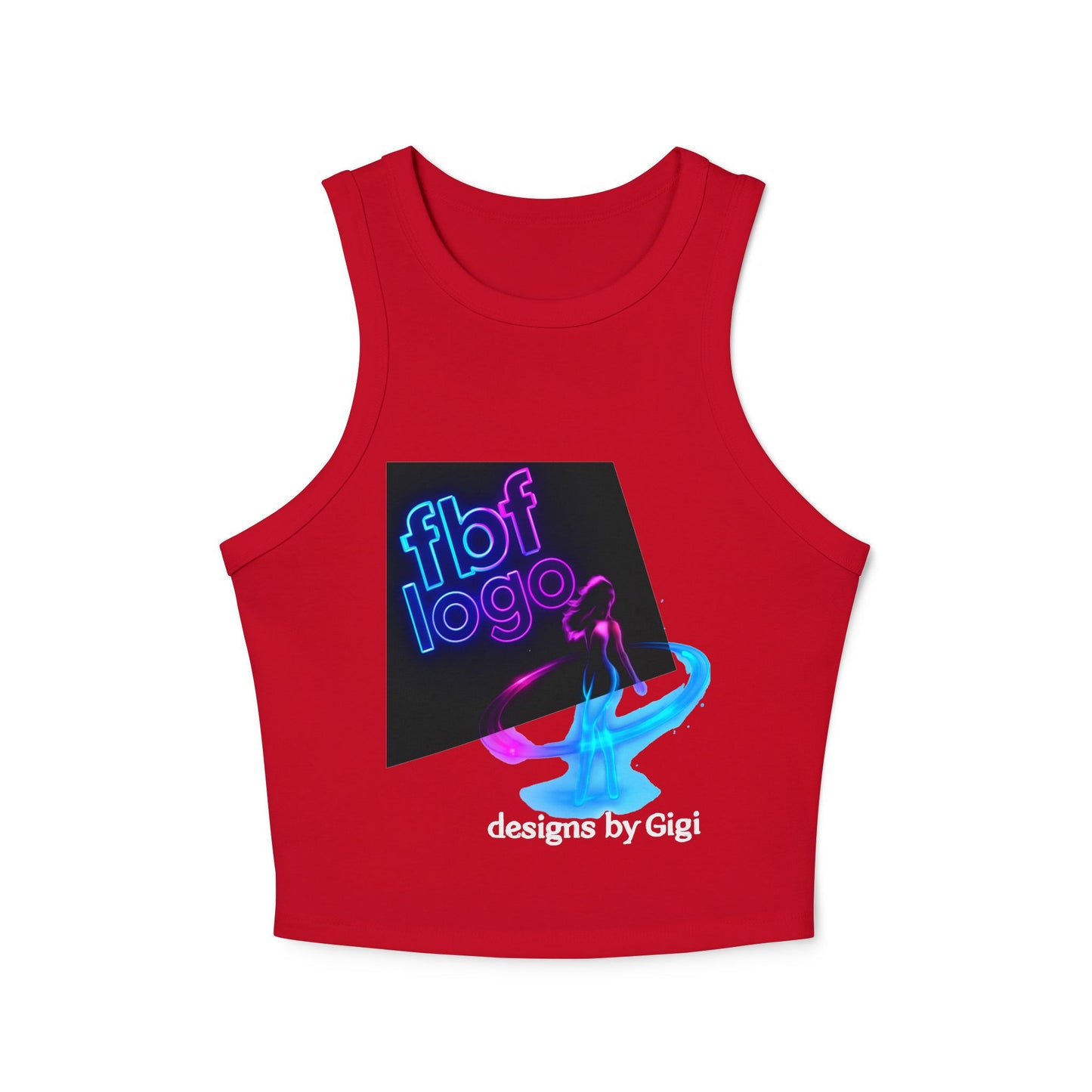 Women's Micro Rib Racer Tank Top