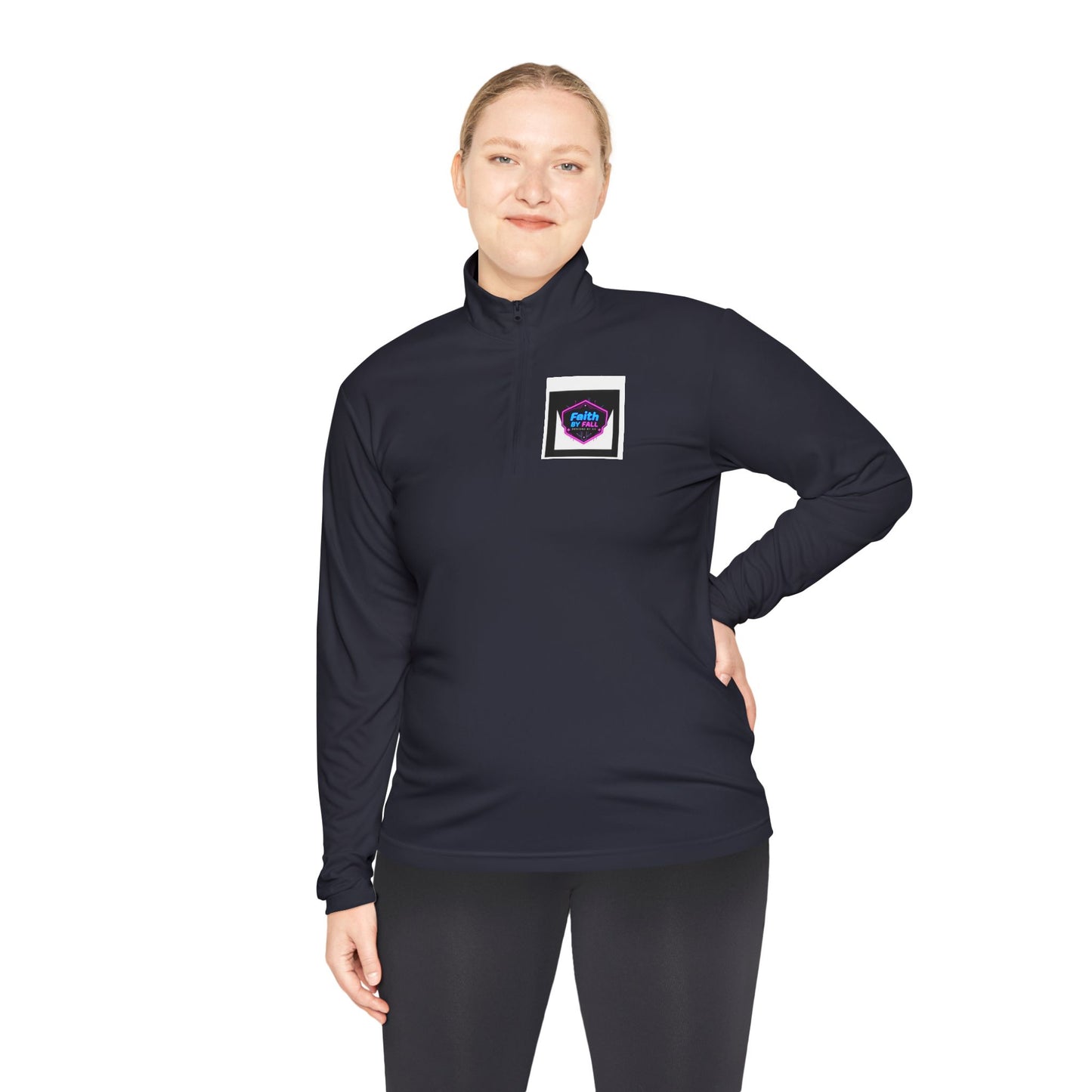 Unisex Quarter-Zip Pullover - Faith by Fall Design