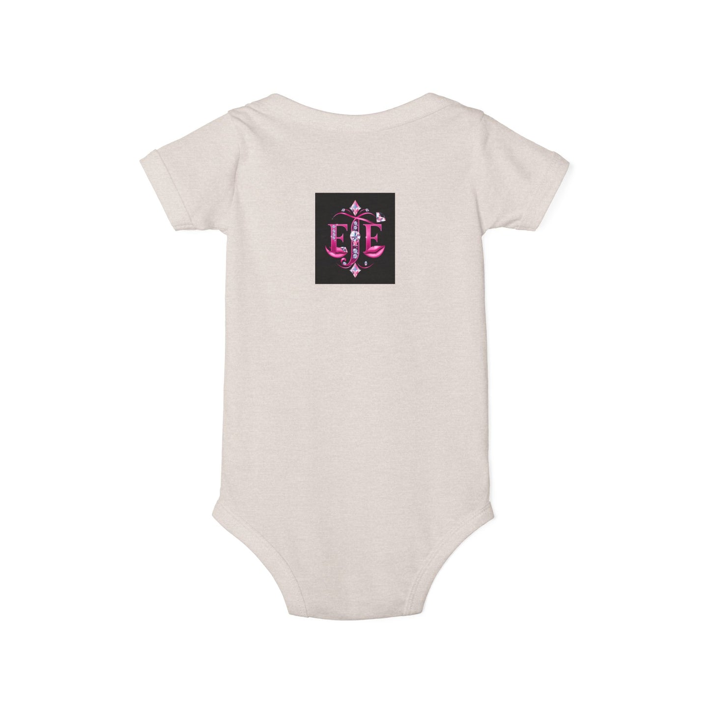 Cute Custom Infant Jersey One Piece, Baby Bodysuit, Newborn Gift, Baby Shower Outfit, Personalized Infant Wear, Adorable Baby Clothes