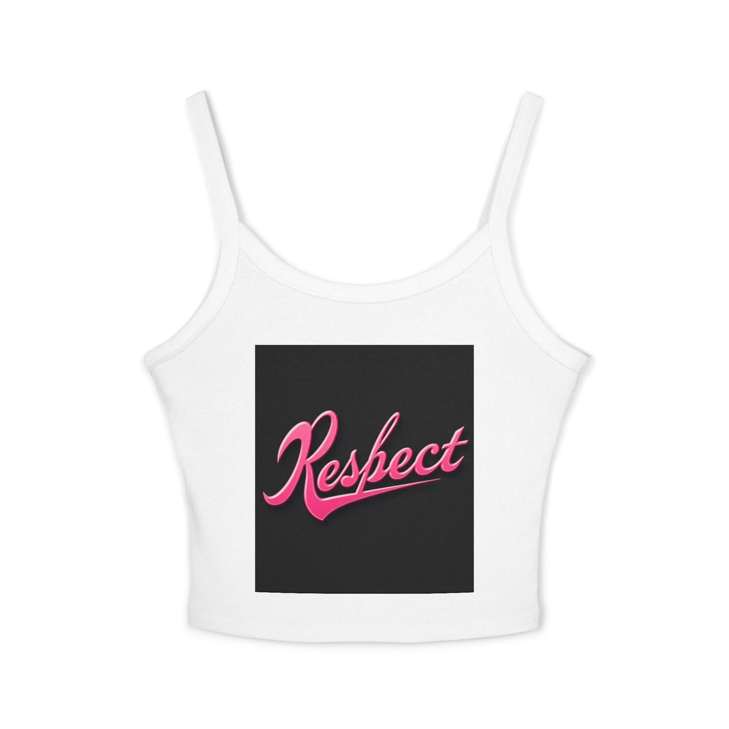 Respect Women's Spaghetti Strap Tank Top - Stylish Casual Wear