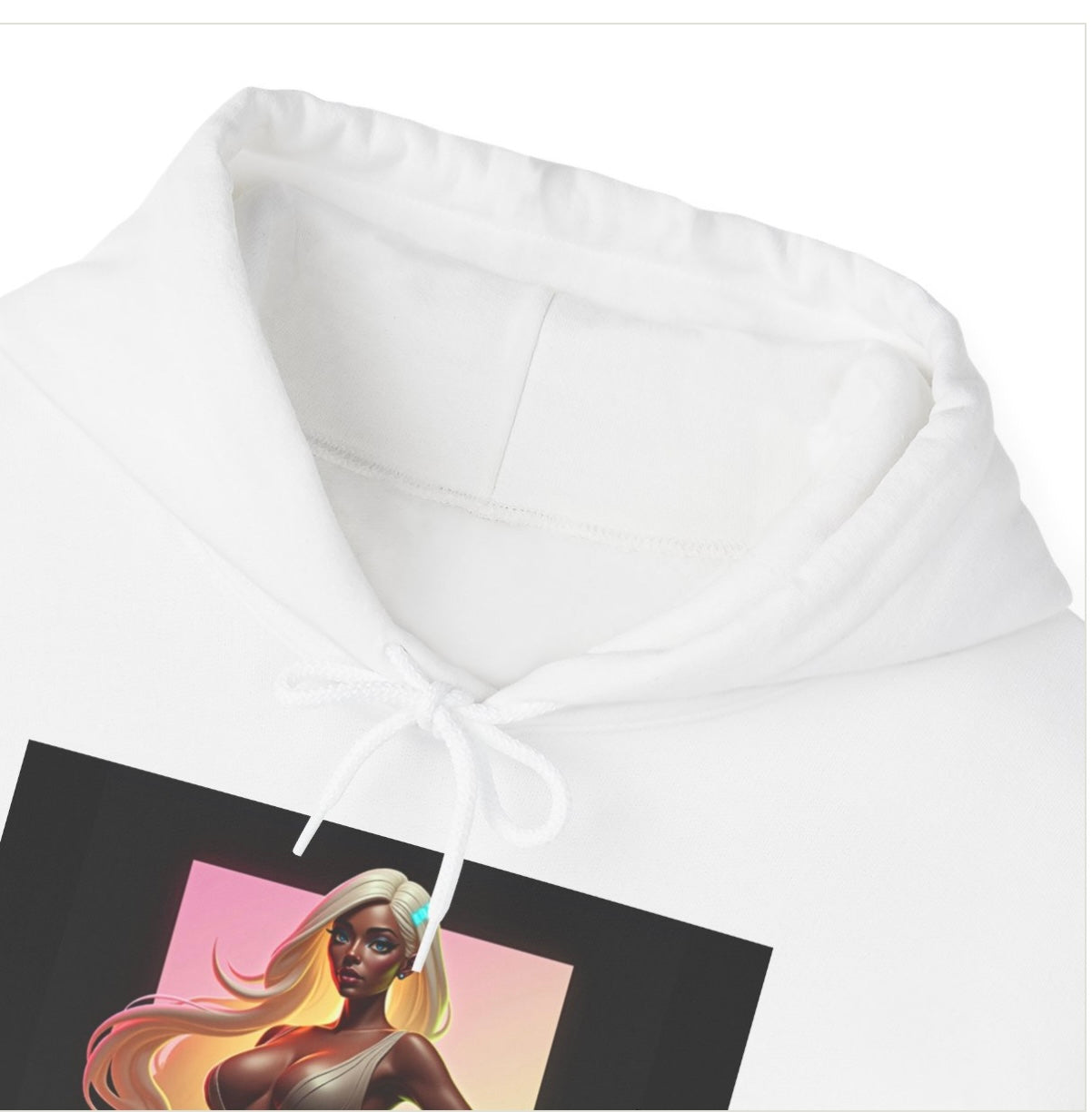 Lucky Lady Unisex Hooded Sweatshirt - Stylish Streetwear for Confident Women
