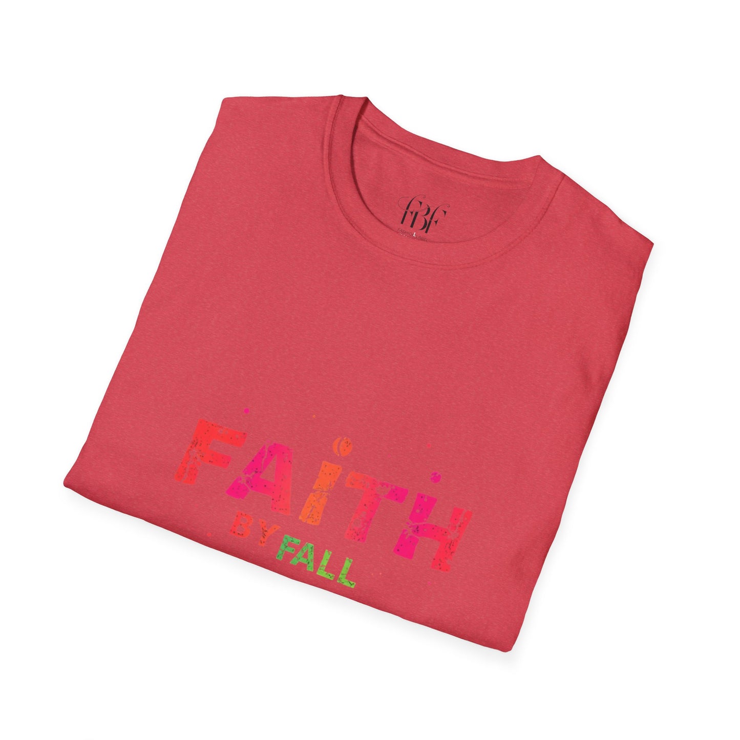 Faith-Inspiring Unisex Softstyle T-Shirt, Everyday Wear, Gift for Her, Christian Apparel, Inspirational Tee, Spiritual Comfort