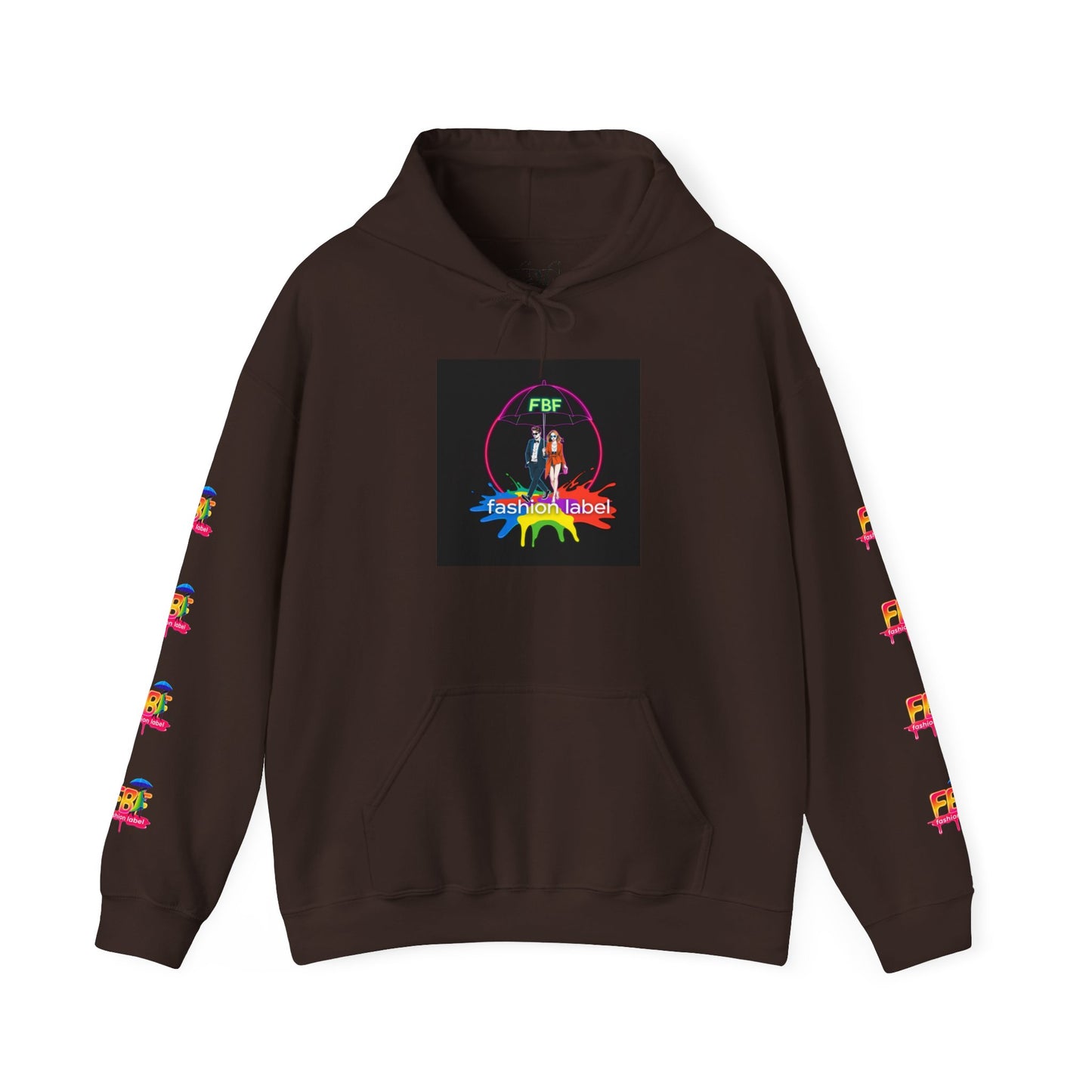 Vibrant Graphic Hooded Sweatshirt, Unisex Hoodie, Trendy Streetwear, Cozy Layering Piece, Unique Fashion Gift for All Occasions
