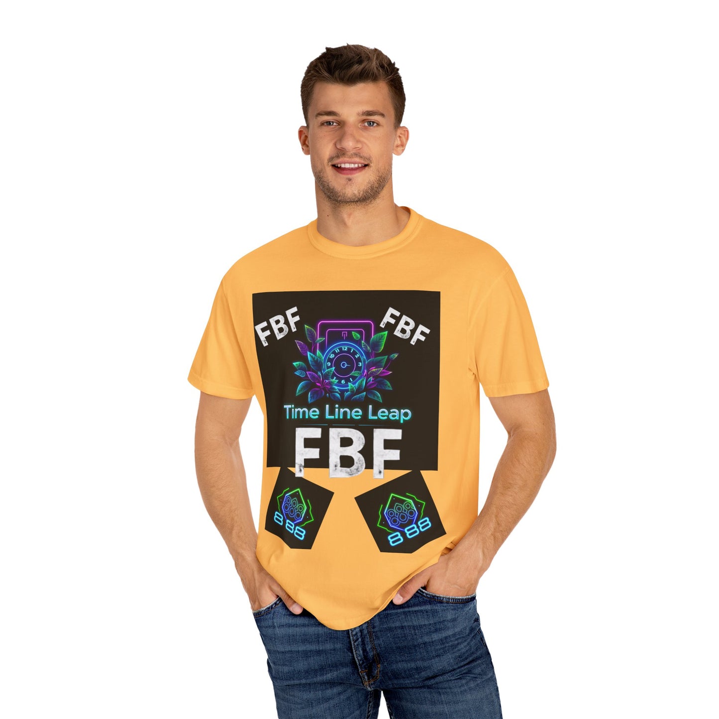 Colorful Unisex Graphic Tee with Retro Vibes, Cool T-shirt for Trendsetters, Perfect for Festivals, Summer Events, Gift for Friends