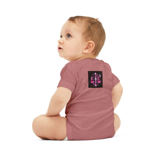 Cute Custom Infant Jersey One Piece, Baby Bodysuit, Newborn Gift, Baby Shower Outfit, Personalized Infant Wear, Adorable Baby Clothes
