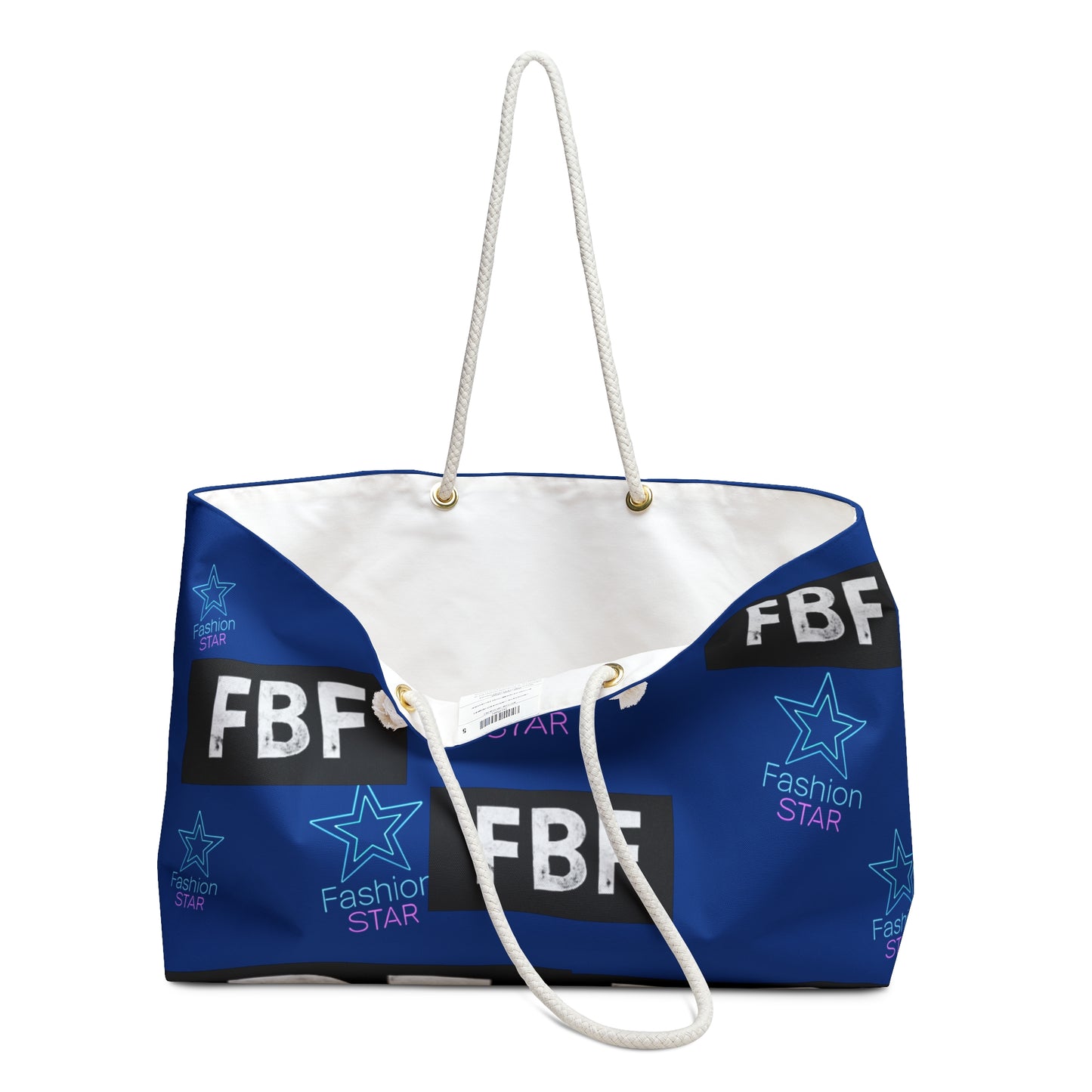 Star studded Weekender Bag | Faith By Flag Tote | Travel Bag, Beach Bag, Gym Bag, Overnight Bag, Sports Bag