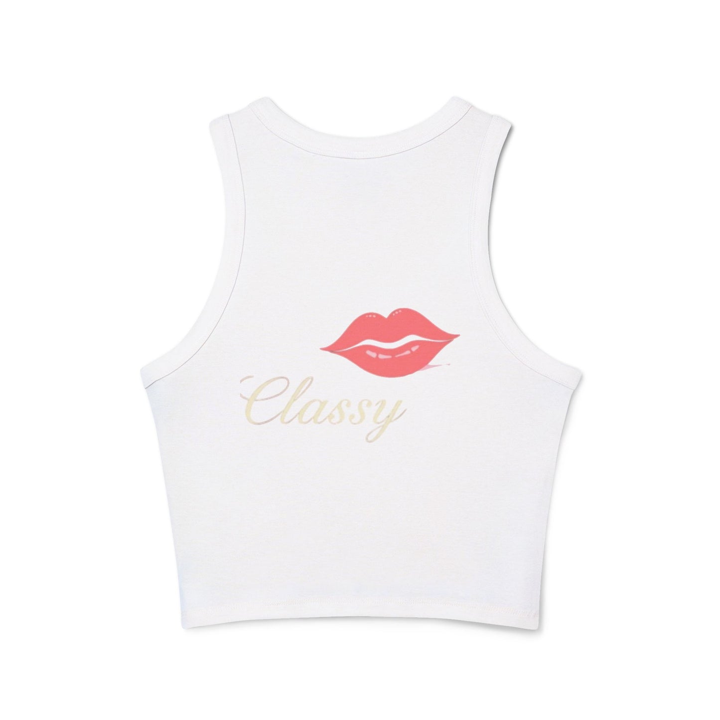 Women's Micro Rib Racer Tank Top
