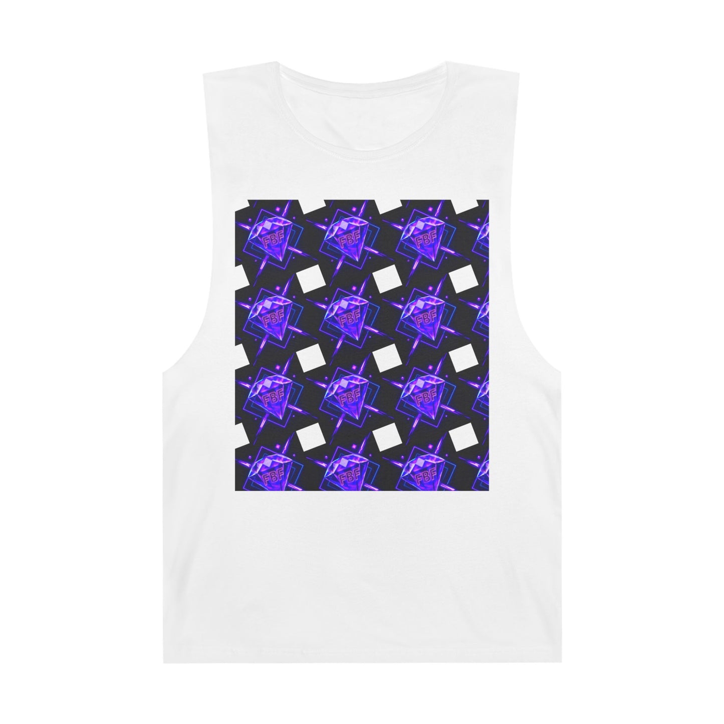 Unisex Graphic Tank Top, Trendy Summer Wear, Perfect for Festivals, Casual Outings, Vibrant Pattern Top, Comfortable Everyday Style