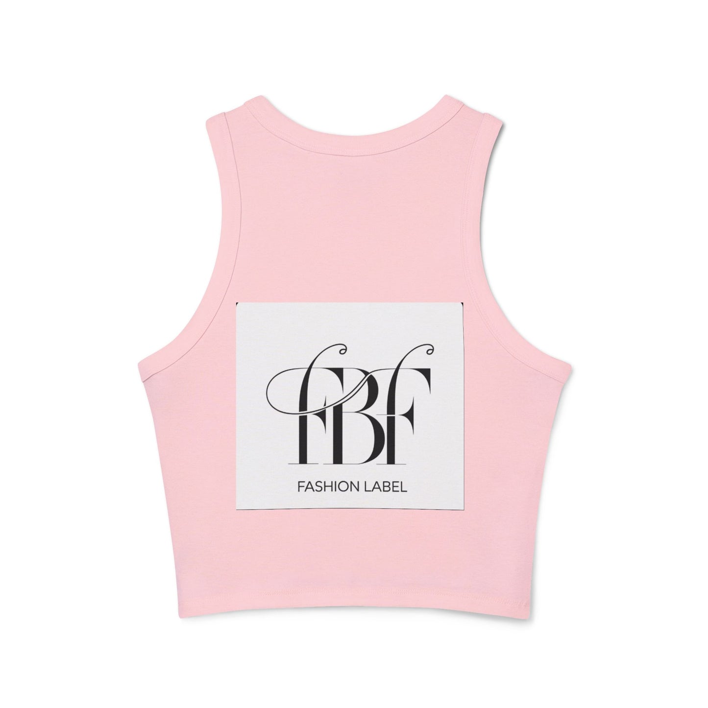 Graphic Women's Micro Rib Racer Tank Top, Comfortable Summer Top, Festival Outfit, Casual Wear, Gym Top