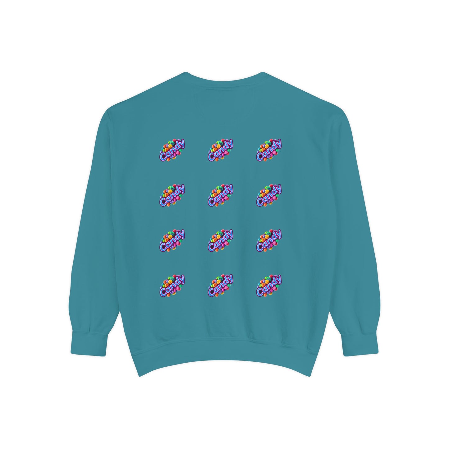 Candy-Themed Unisex Garment-Dyed Sweatshirt - Nostalgic Apparel for Sweet Lovers, Cozy Casual Wear, Gift for Candy Lovers, Colorful [...]