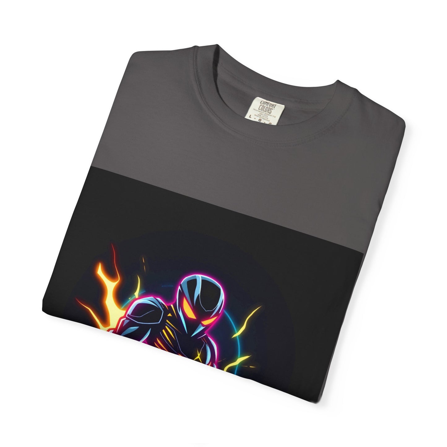 Vibrant Unisex Graphic T-Shirt, Cosmic Dreams Tee, Retro Neon Shirt, Stylish Casual Wear, Gift for Gamers & Dreamers