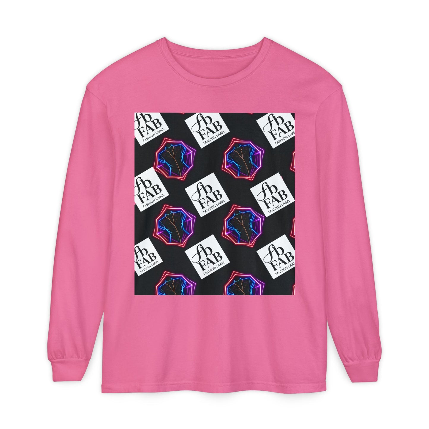 Unisex Garment-dyed Long Sleeve T-Shirt