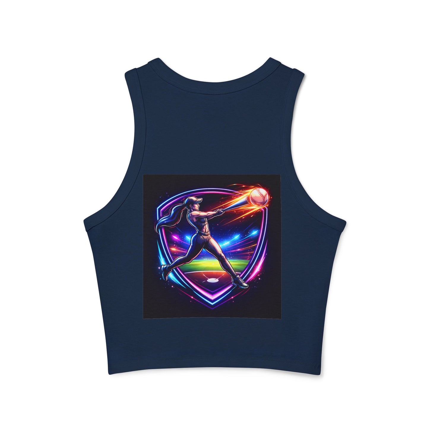 Women's Micro Rib Racer Tank Top