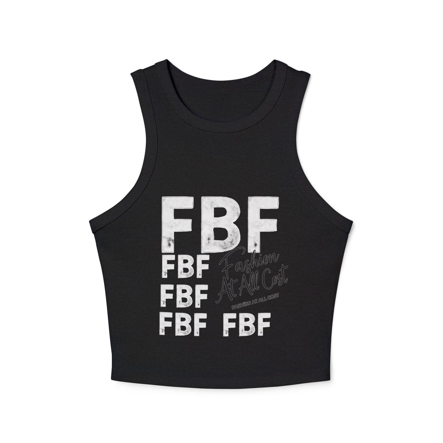 Stylish Women's Tank Top - Fashion At All Cost, Summer Casual Wear, Workout Top, Trendy Crop, Gift for Fashion Lovers