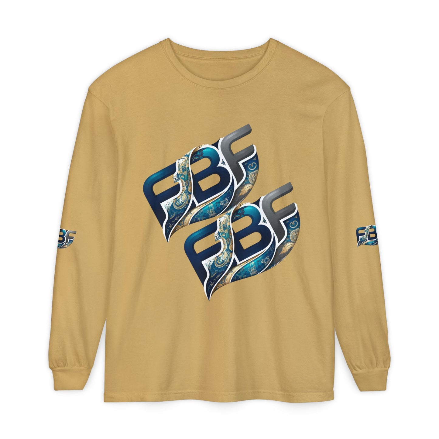 FBF Logo Long Sleeve T‑Shirt — Graphic Streetwear Tee