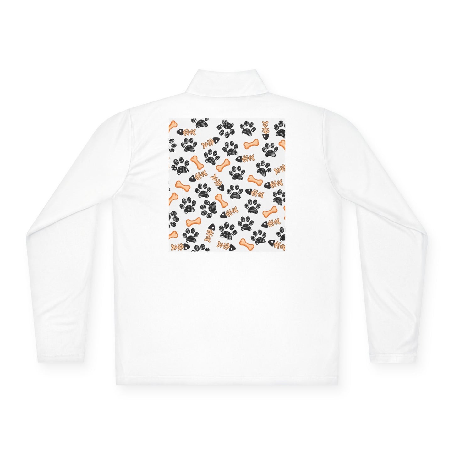 Stay pawsitive  Unisex Quarter-Zip Pullover