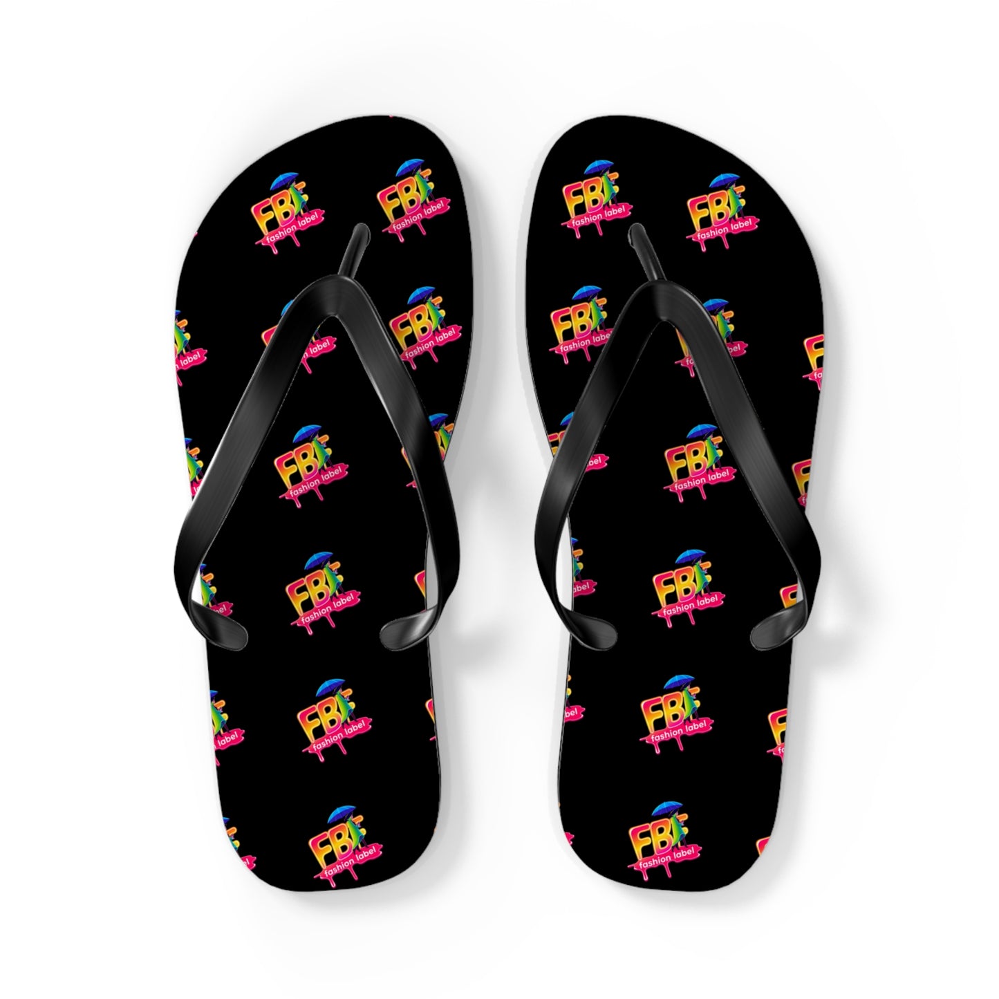 Colorful Fun Flip Flops for Beach Days, Summer Outfits, Pool Parties, Vacation, Gift for Her