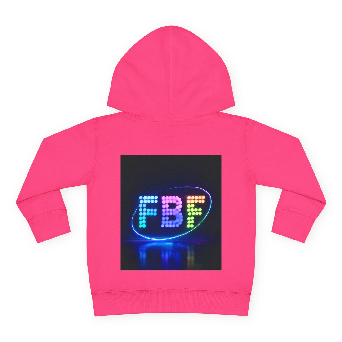 Save the Children Toddler Hoodie — Colorful Neon FBF Charity Pullover