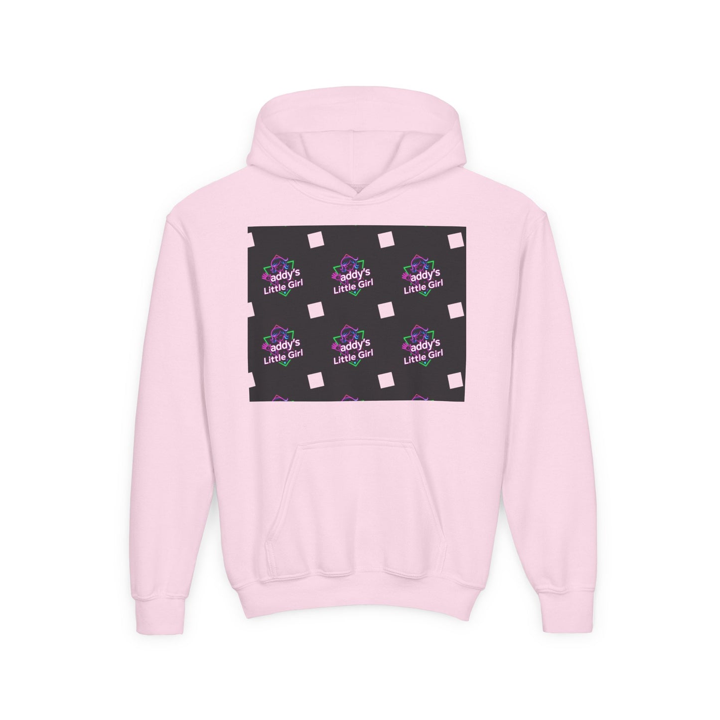 Daddy's Little Girl Hoodie, Cozy Youth Sweatshirt, Cute Gift for Dads, Kids Sweatshirt, Family Celebration Apparel